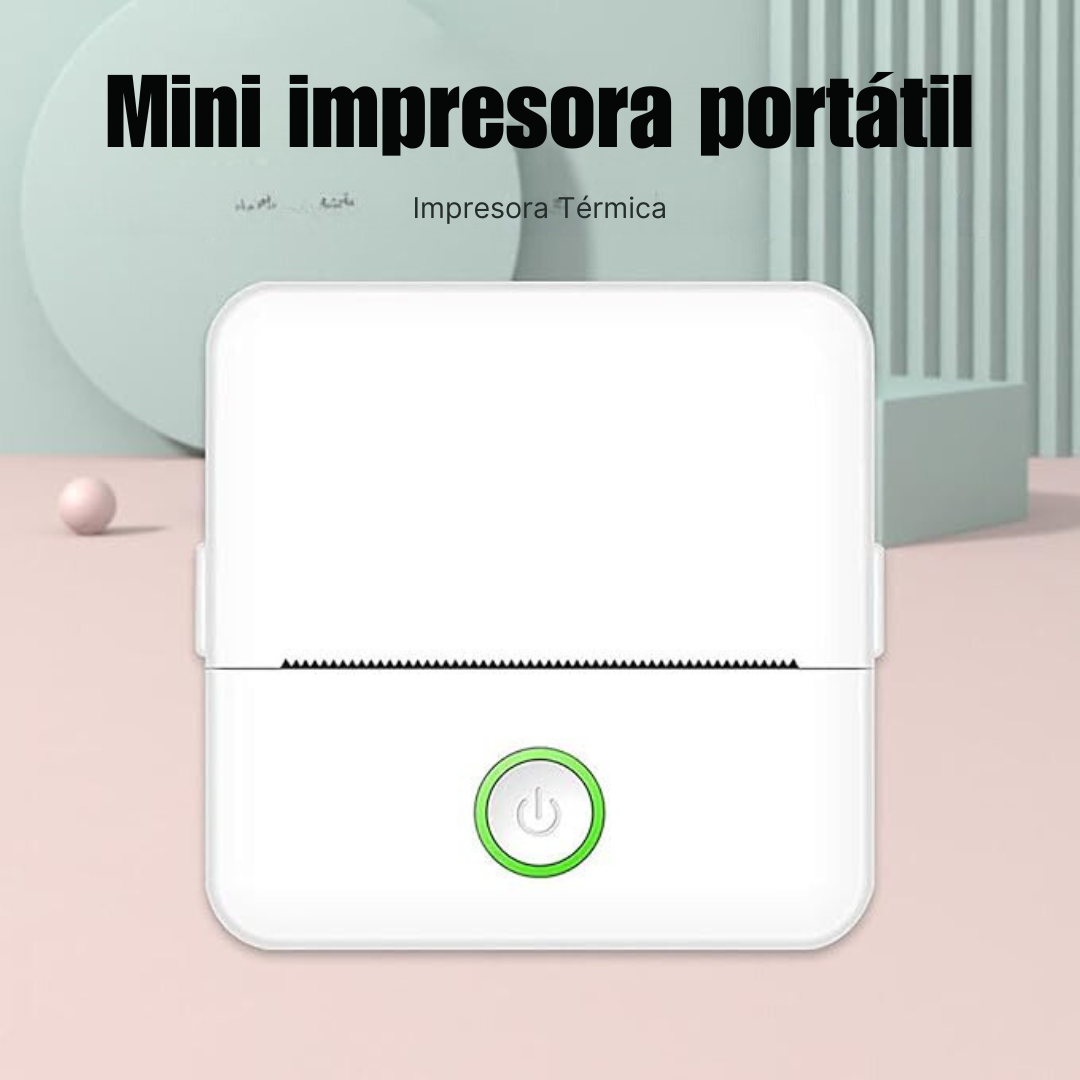 Impresora Térmica Portátil De Impresora Bluetooth