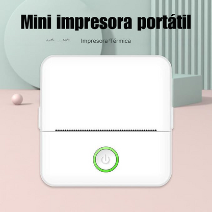 Impresora Térmica Portátil De Impresora Bluetooth