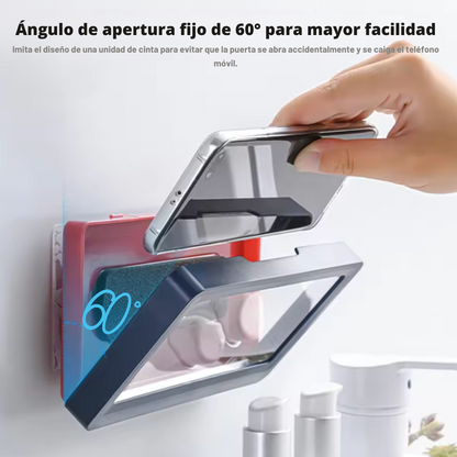Soporte de teléfono móvil impermeable